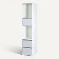 **Witte Kasten met Laden: Functioneel en Modern Ontwerp**