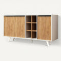 **Technische titel in het Nederlands: Modulaire Kast met Houten Deuren en Eloquent Design**