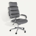 **Technische titel in het Nederlands: Ergonomische bureaustoel met verstelbare rugleuning en wielen**