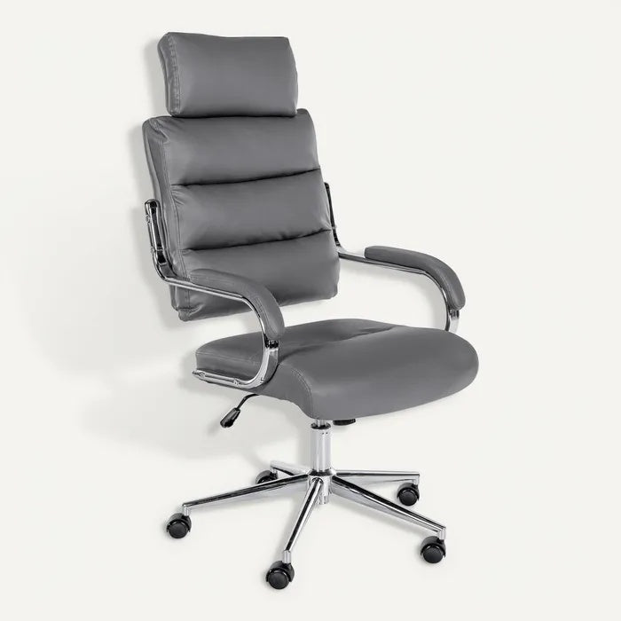 **Technische titel in het Nederlands: Ergonomische bureaustoel met verstelbare rugleuning en wielen**